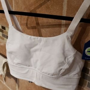 White Lulu Bra